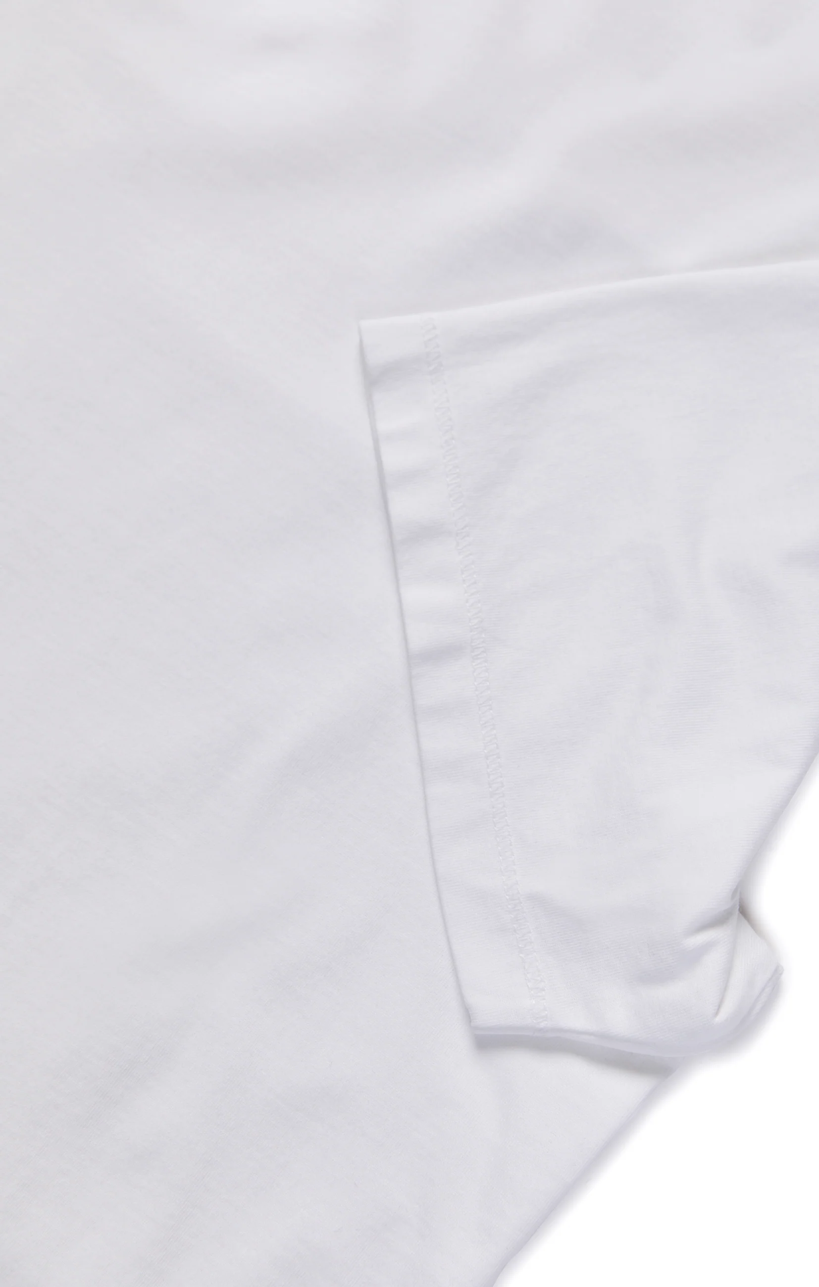 Deconstructed V-Neck T-Shirt in White - Image 9