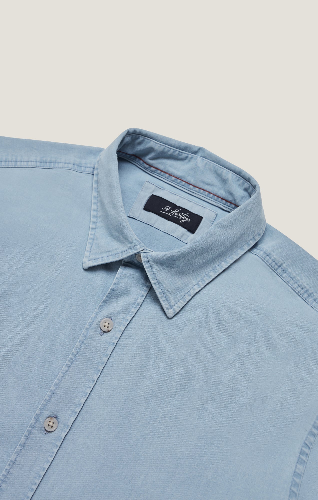 Denim Shirt in Bleach - Image 9