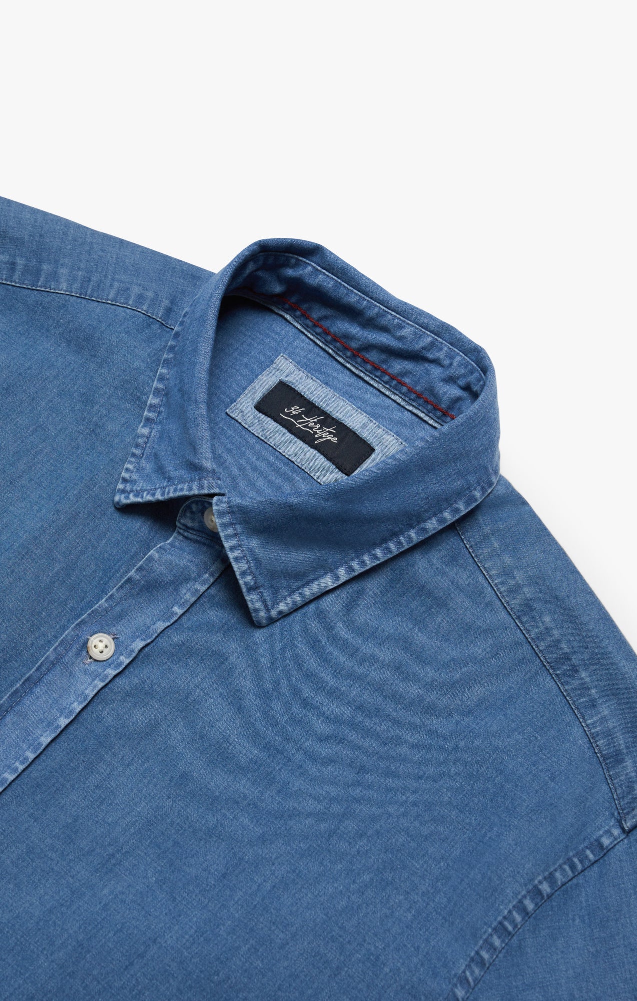 Denim Shirt In Light - Image 10