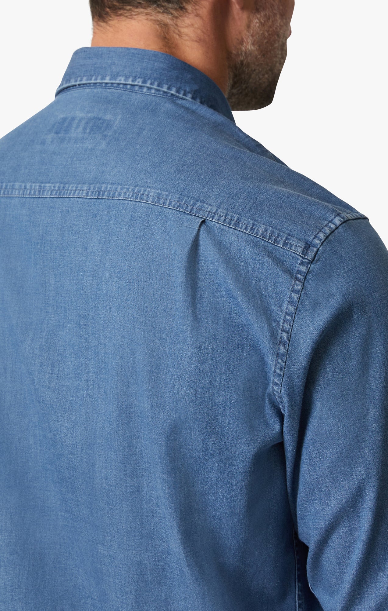 Denim Shirt In Light - Image 5