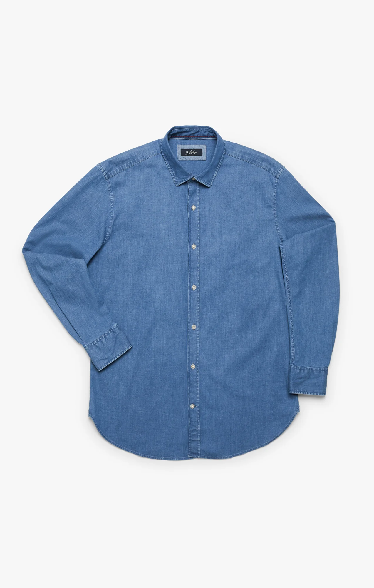 Denim Shirt In Light - Image 9