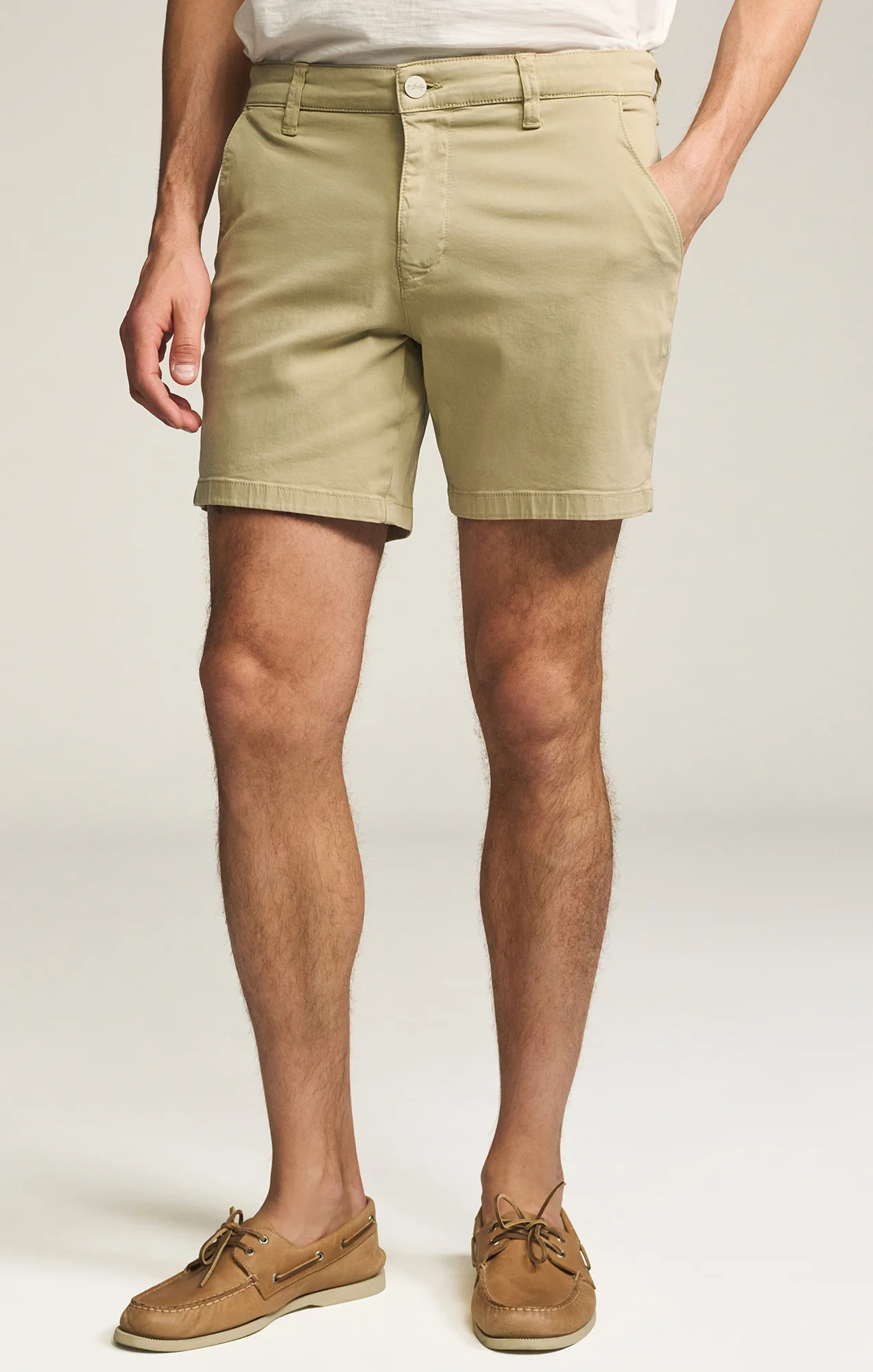 Hampton Shorts in Basil Twill - Image 3