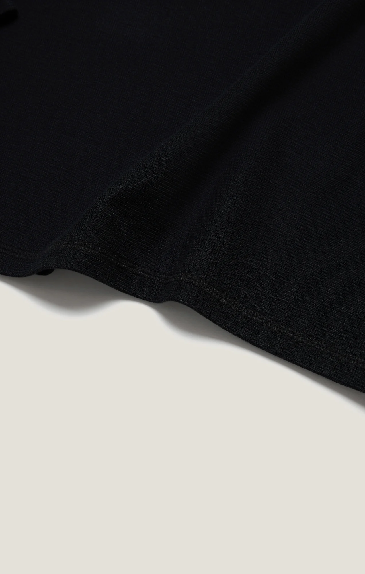 Long Sleeve Henley In Black - Image 10