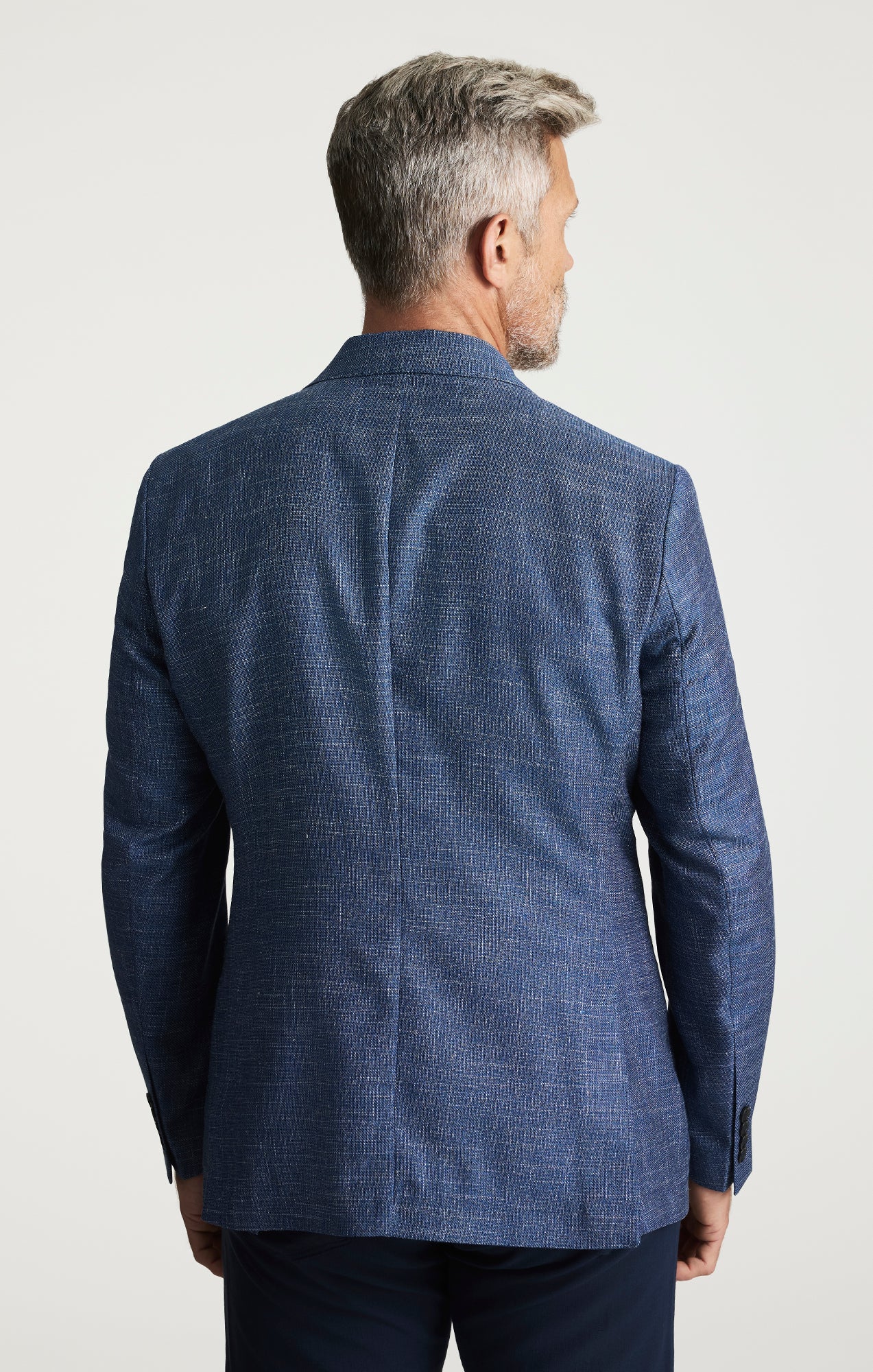 Matteo Luxe Blazer In Navy - Image 5