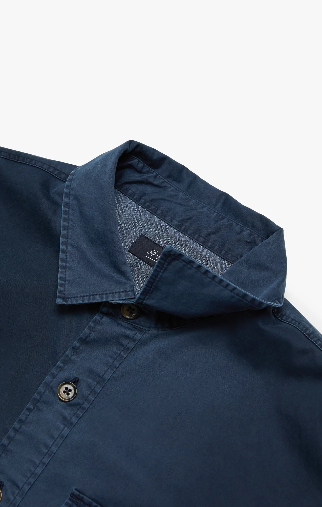 Overshirt In Dark Blue - Image 11