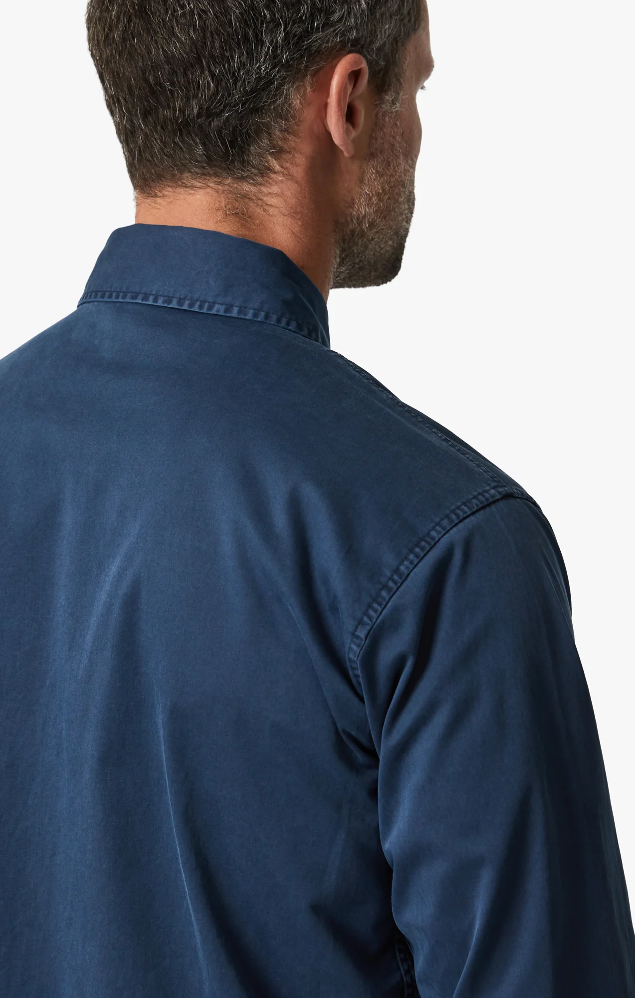 Overshirt In Dark Blue - Image 5
