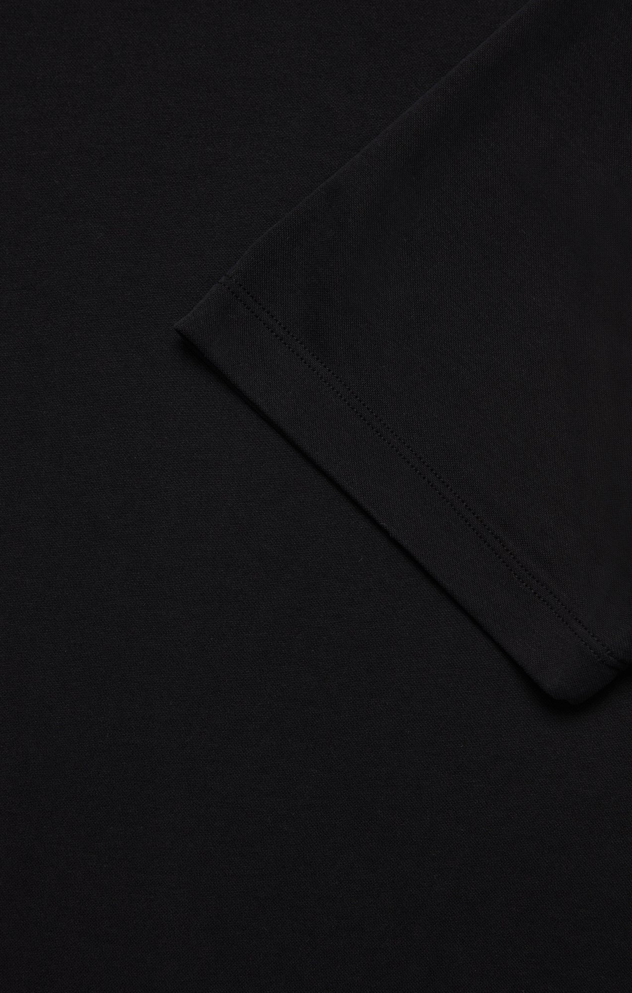 Pique T-Shirt in Black - Image 9