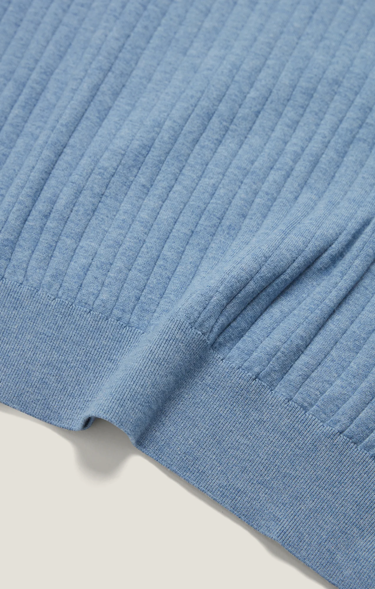 Polo Sweater in Blue - Image 11