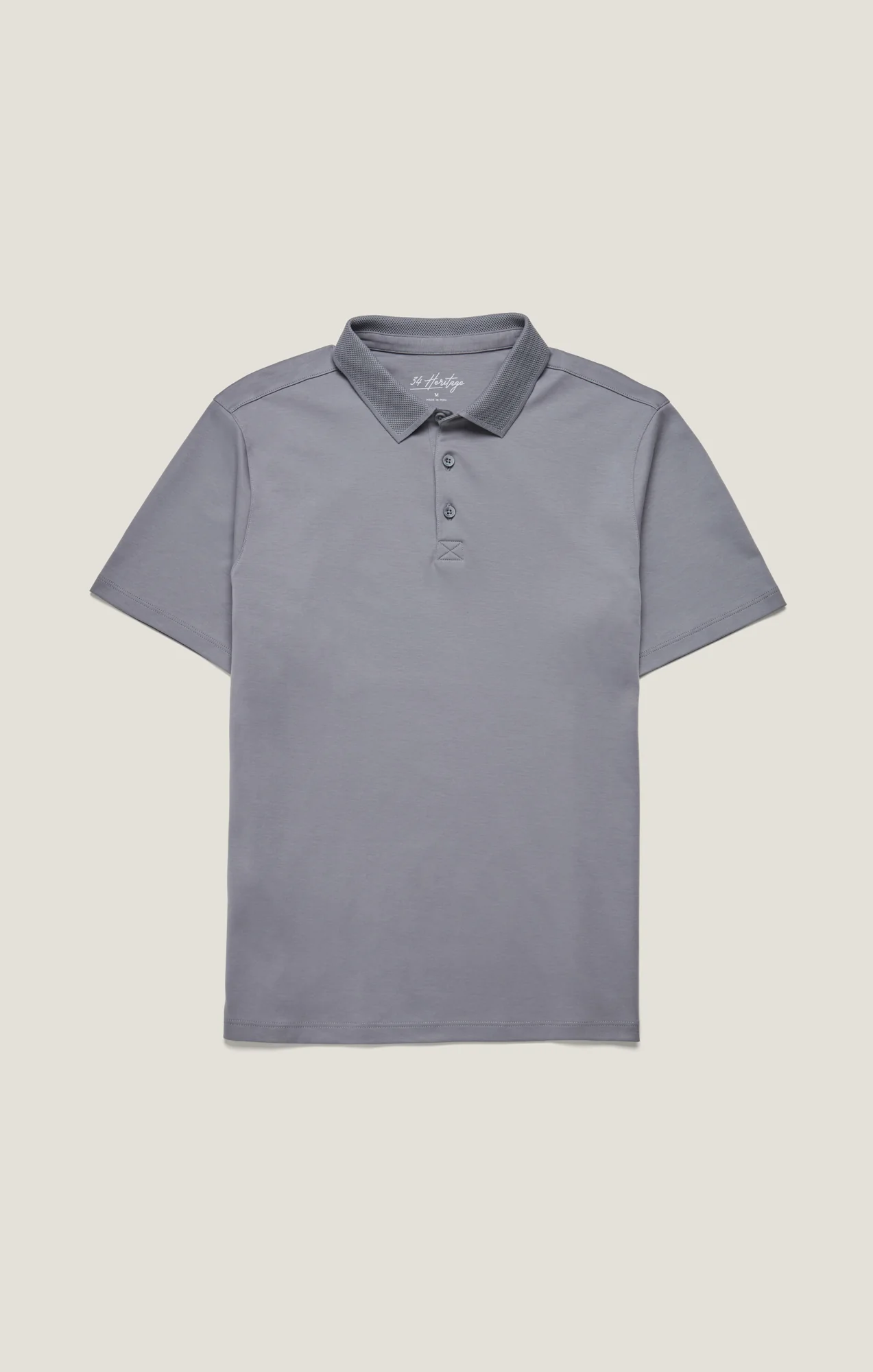 Polo T-Shirt in Monument Grey - Image 10