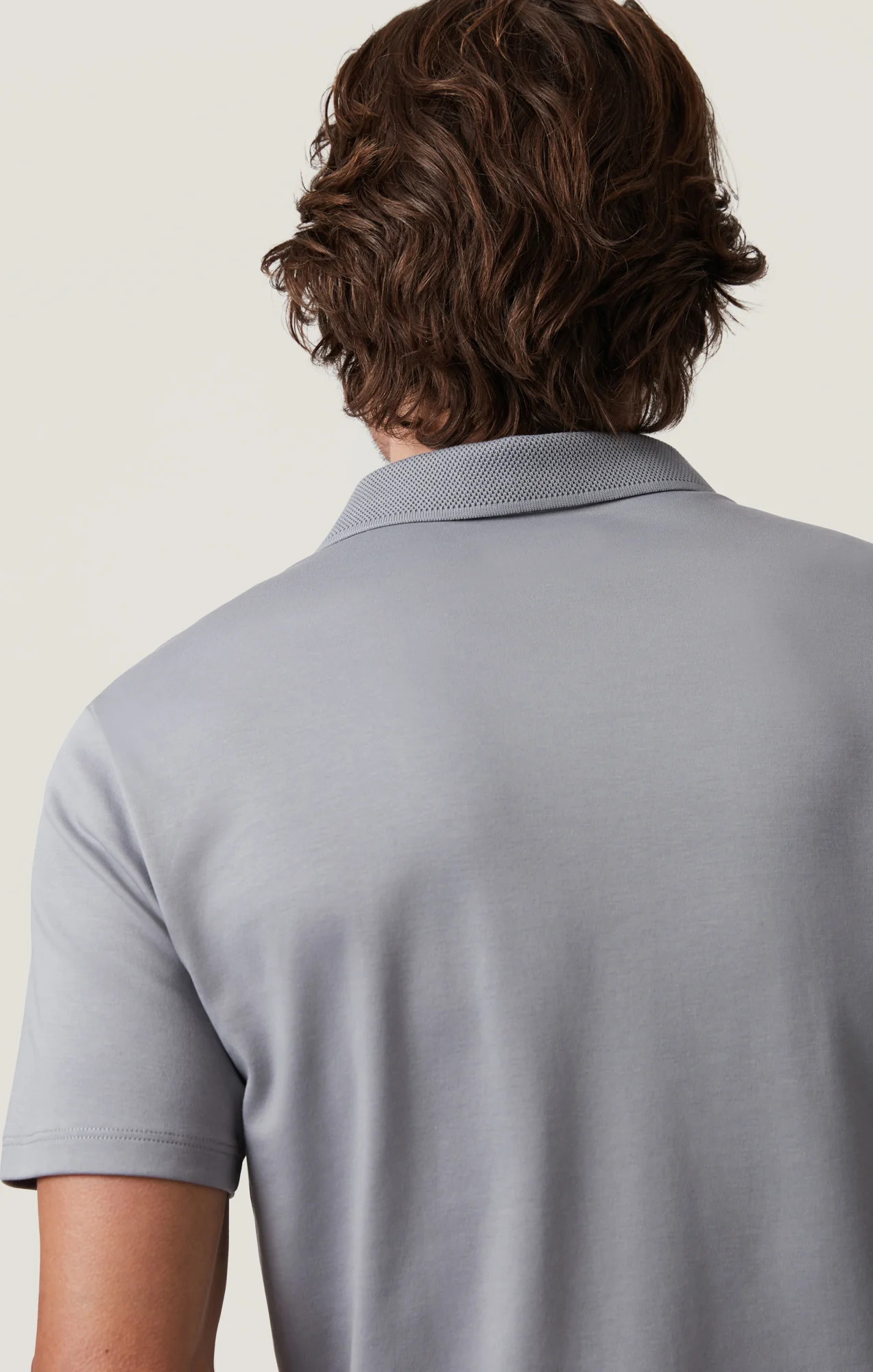 Polo T-Shirt in Monument Grey - Image 6