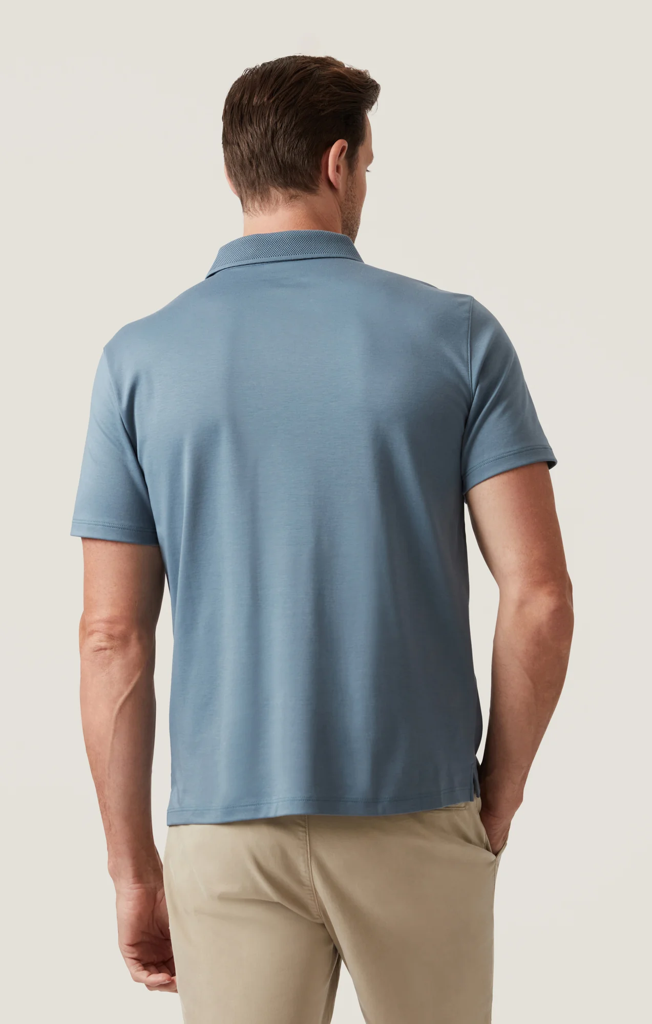 Polo T-Shirt in Ocean View - Image 3