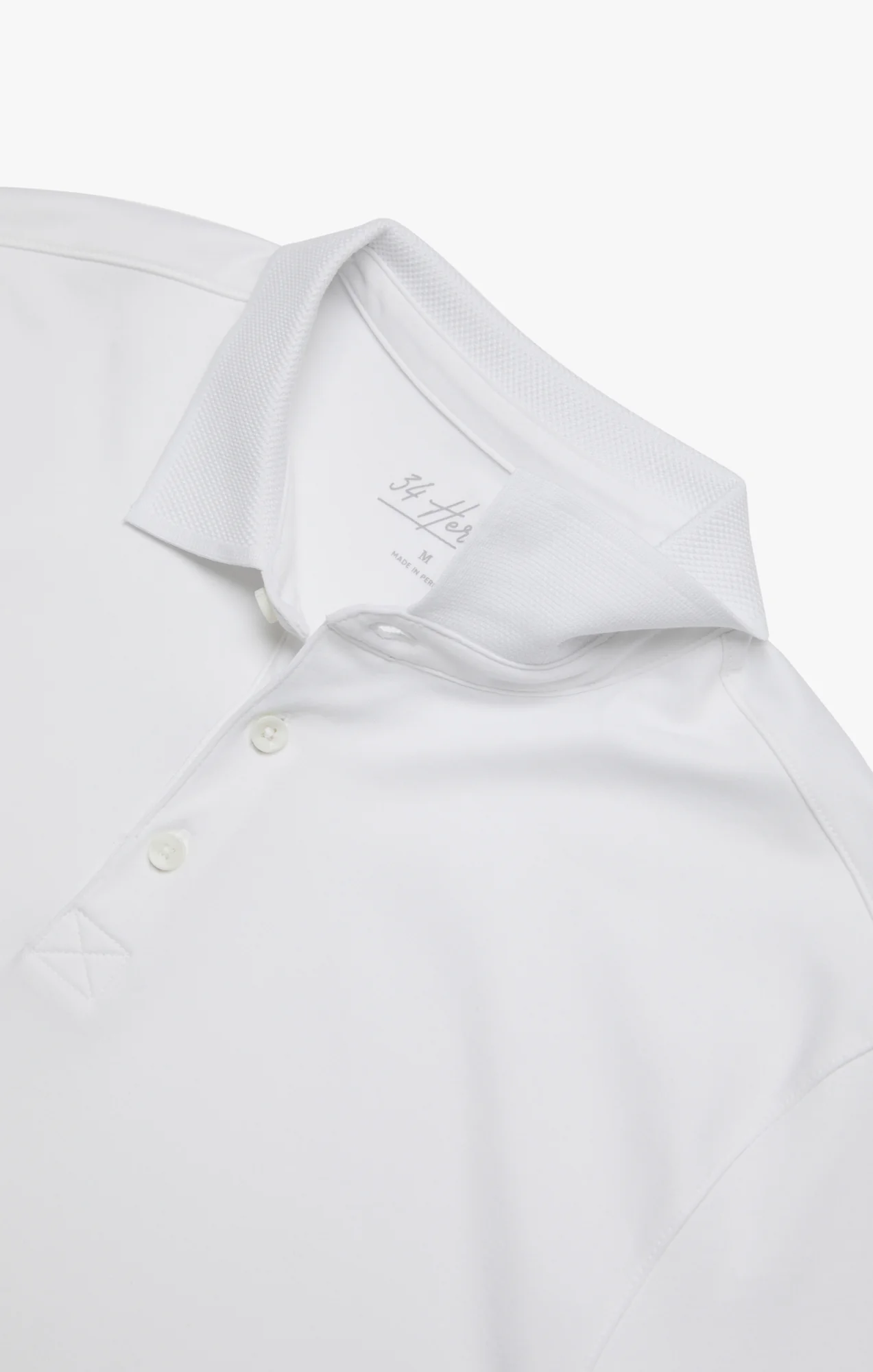 Polo T-Shirt In White - Image 11
