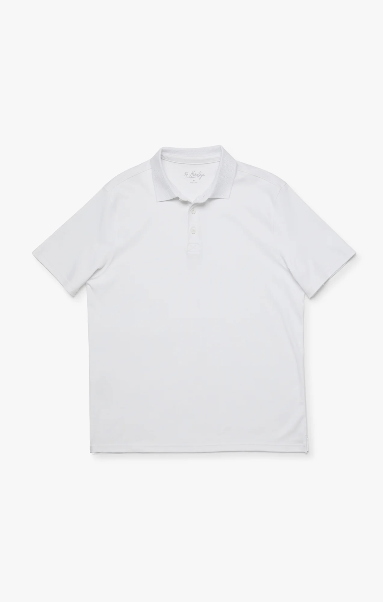 Polo T-Shirt In White - Image 9