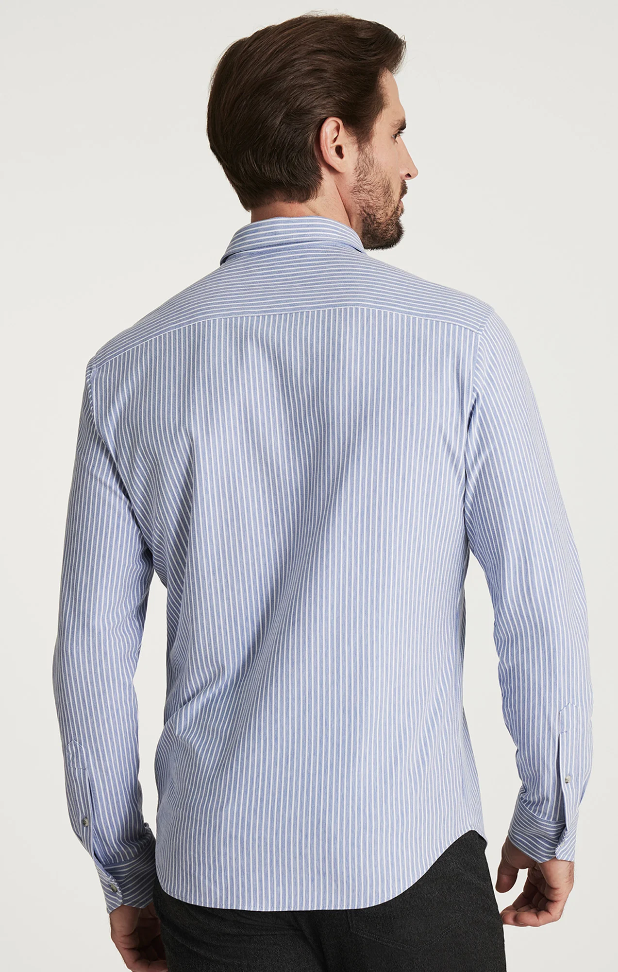 Striped Shirt in Blue - Image 4