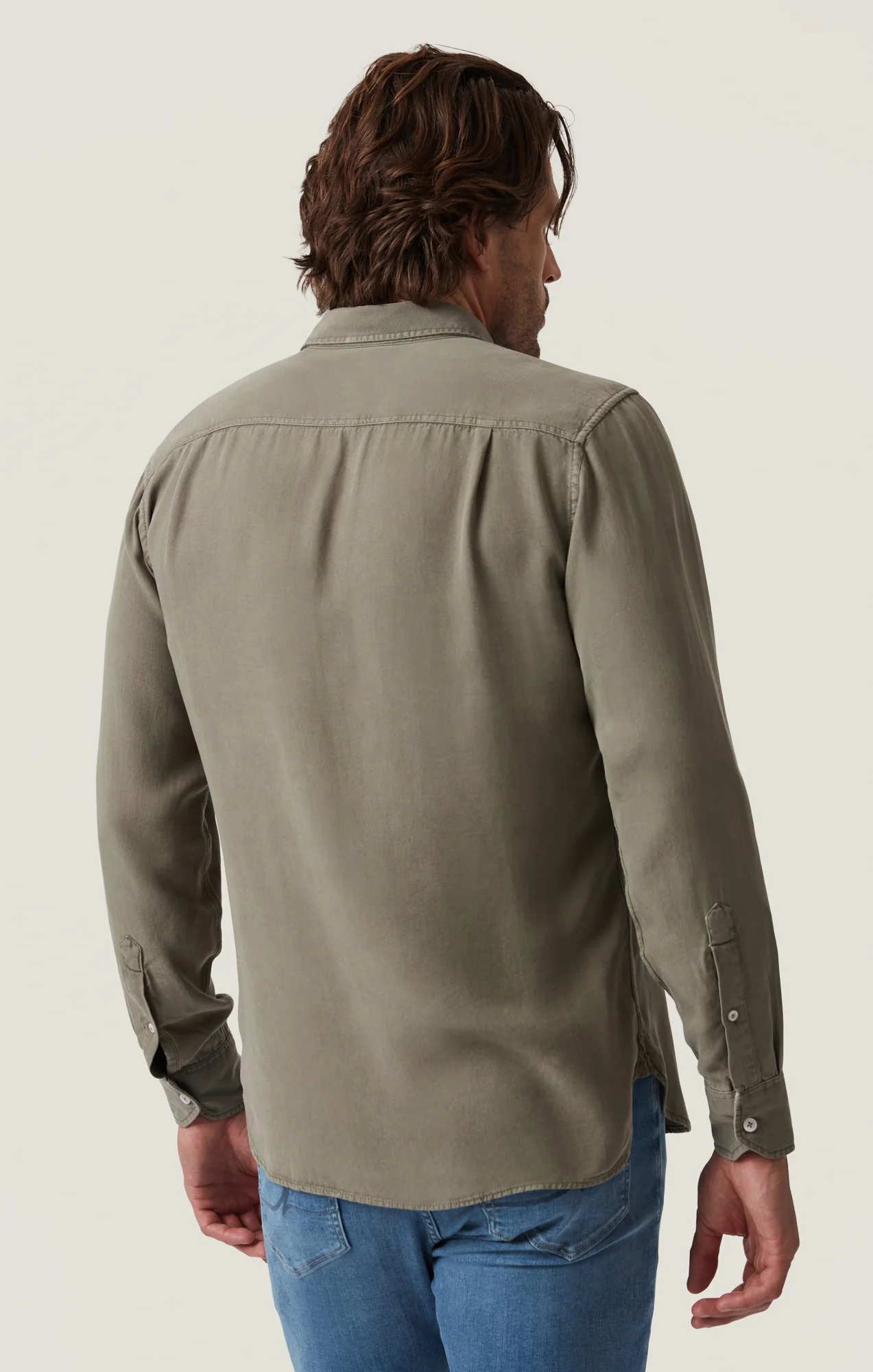 Soft Shirt in Pastel Olive - Image 3