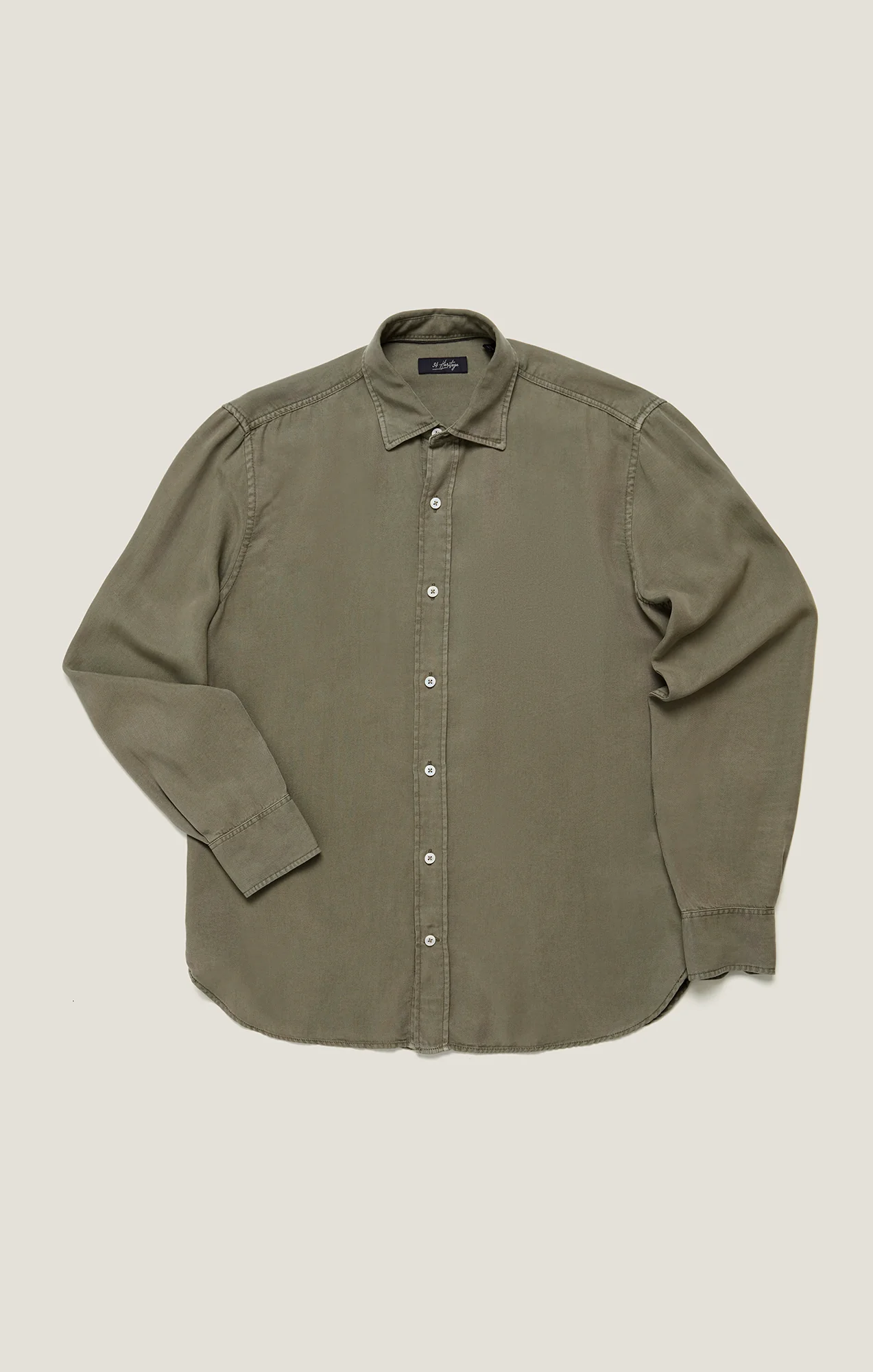 Soft Shirt in Pastel Olive - Image 7