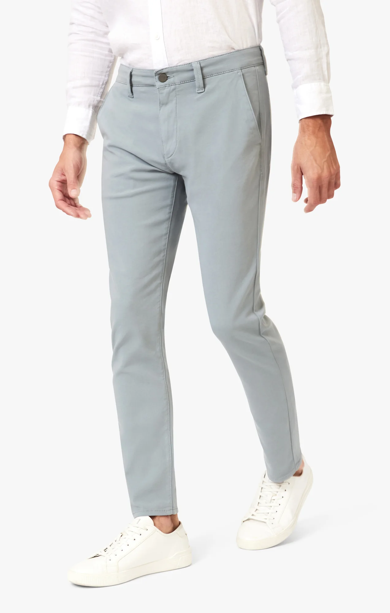 Verona Straight Leg Chino Pants In Citadel High Flyer - Image 3