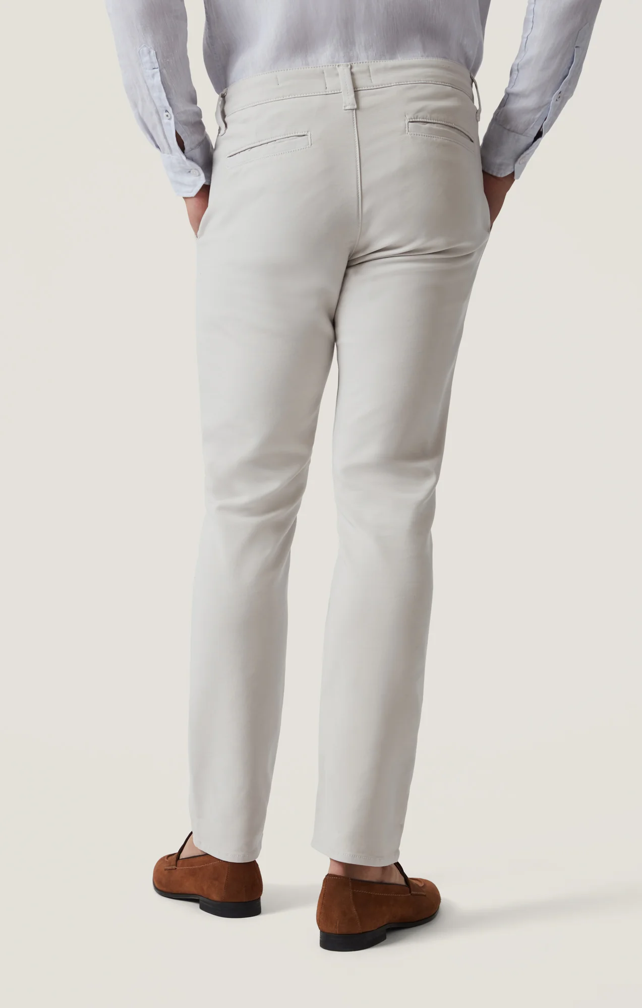 Verona Straight Leg Chino Pants in Cloud High Flyer - Image 4