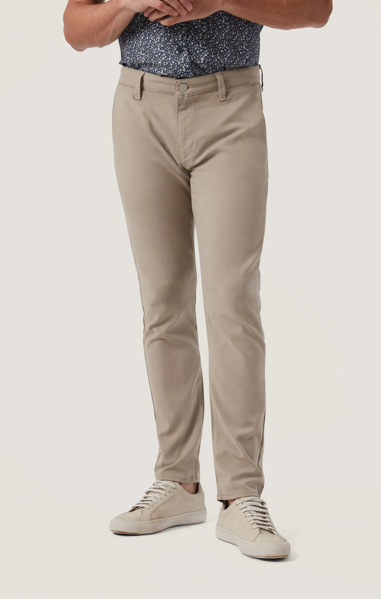 Verona Straight Leg Chino Pants In Fern High Flyer - Image 2