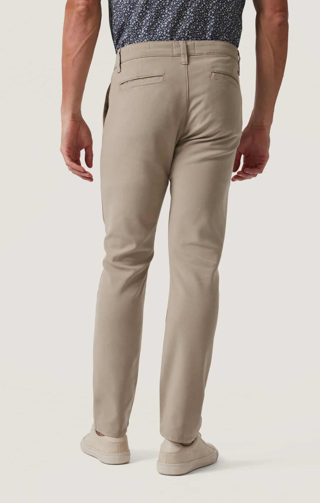 Verona Straight Leg Chino Pants In Fern High Flyer - Image 4