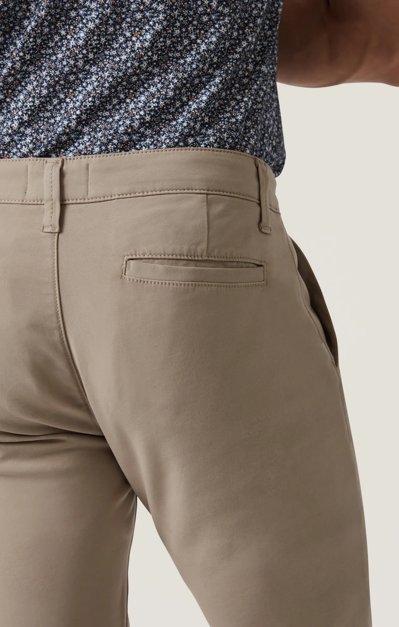 Verona Straight Leg Chino Pants In Fern High Flyer - Image 5