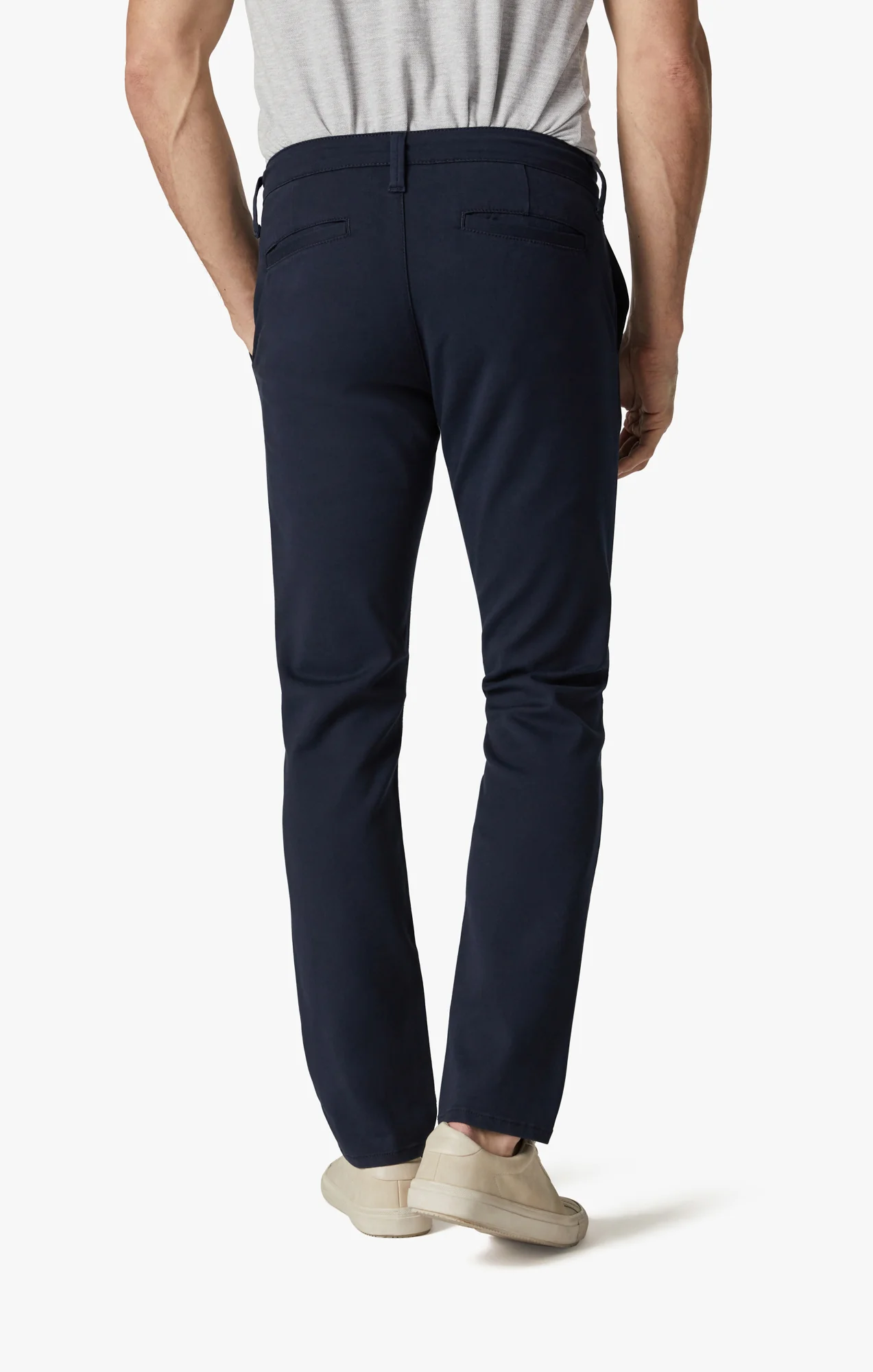 Verona Straight Leg Chino Pants In Night Sky High Flyer - Image 4