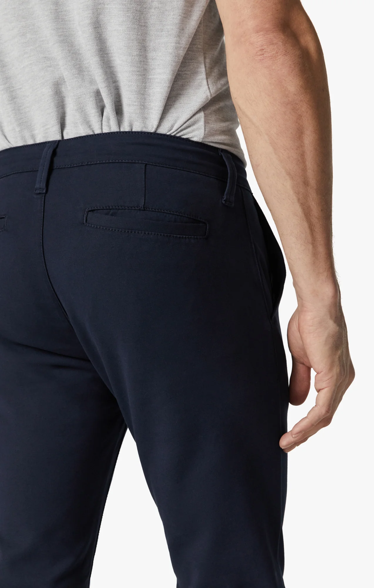 Verona Straight Leg Chino Pants In Night Sky High Flyer - Image 5