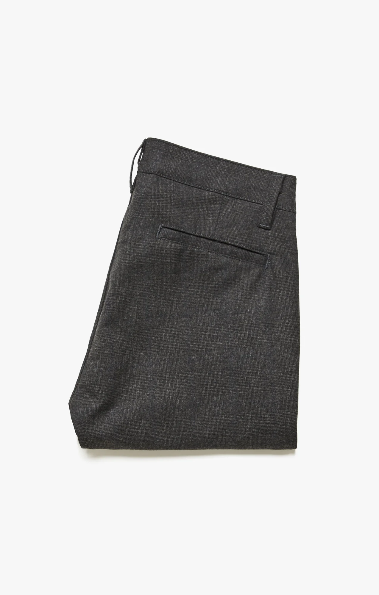 Verona Straight Leg Chino Pants In Smoke Elite Check - Image 9