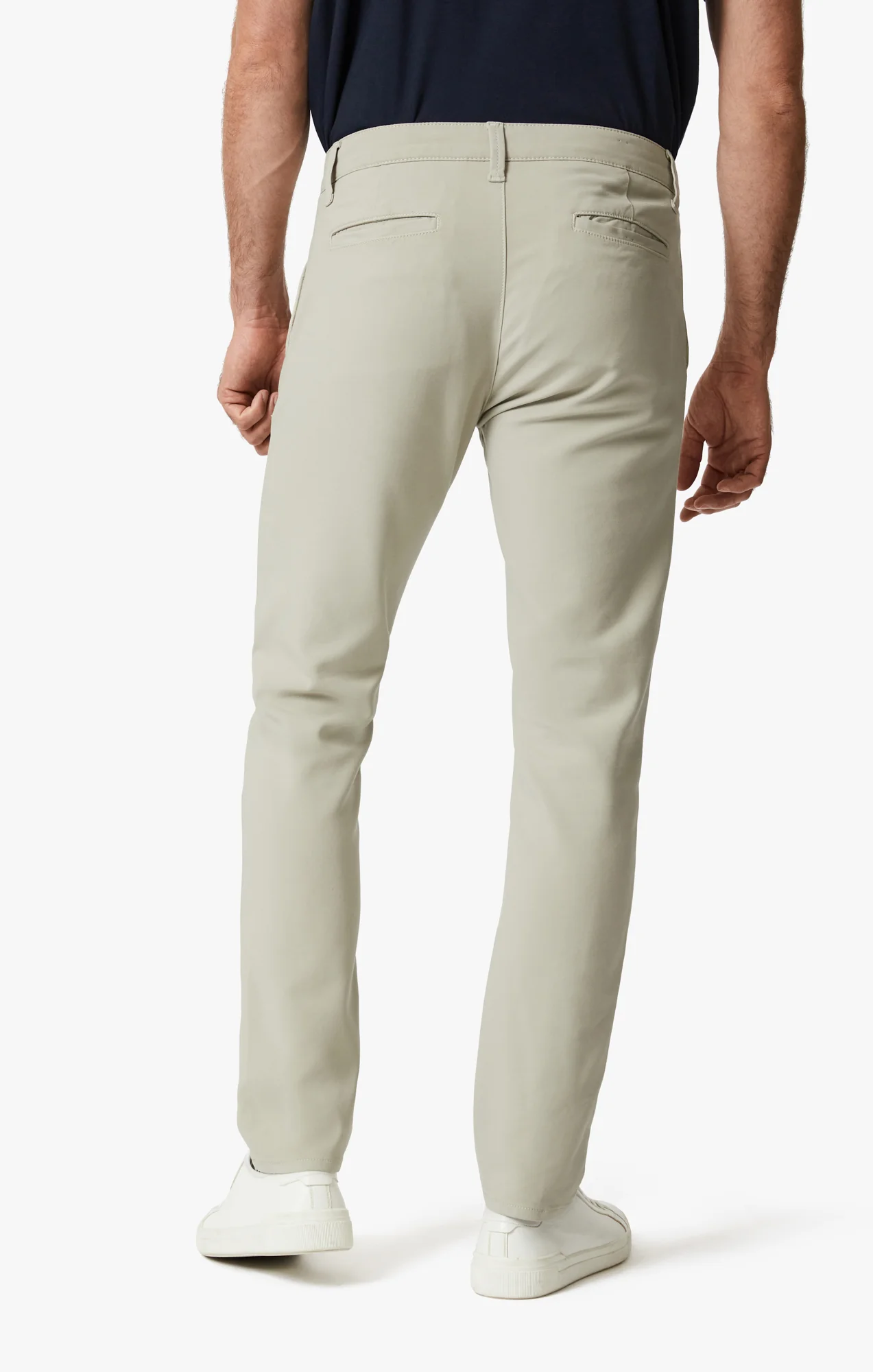 Verona Straight Leg Chino Pants In Willow High Flyer - Image 4