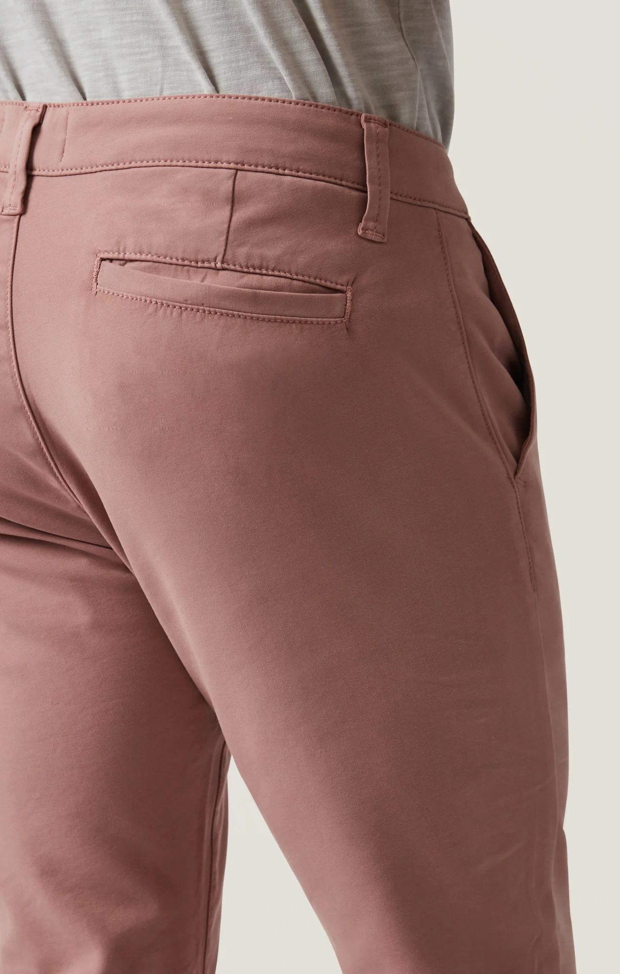 Verona Straight Leg Chino Pants In Rose High Flyer - Image 5