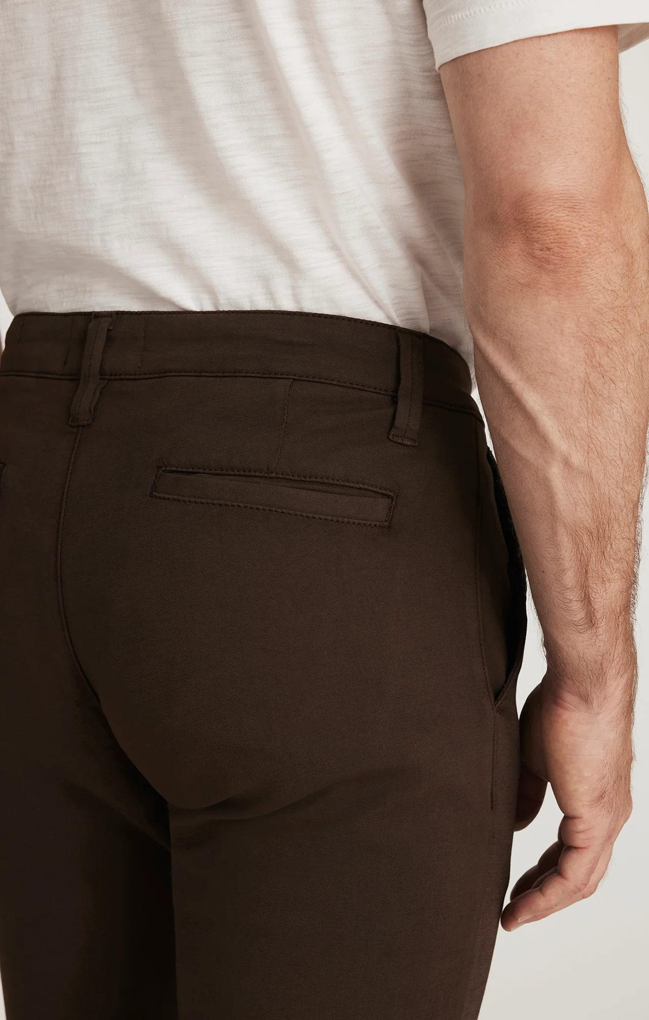 Verona Straight Leg Chino Pants In Syrup High Flyer - Image 5