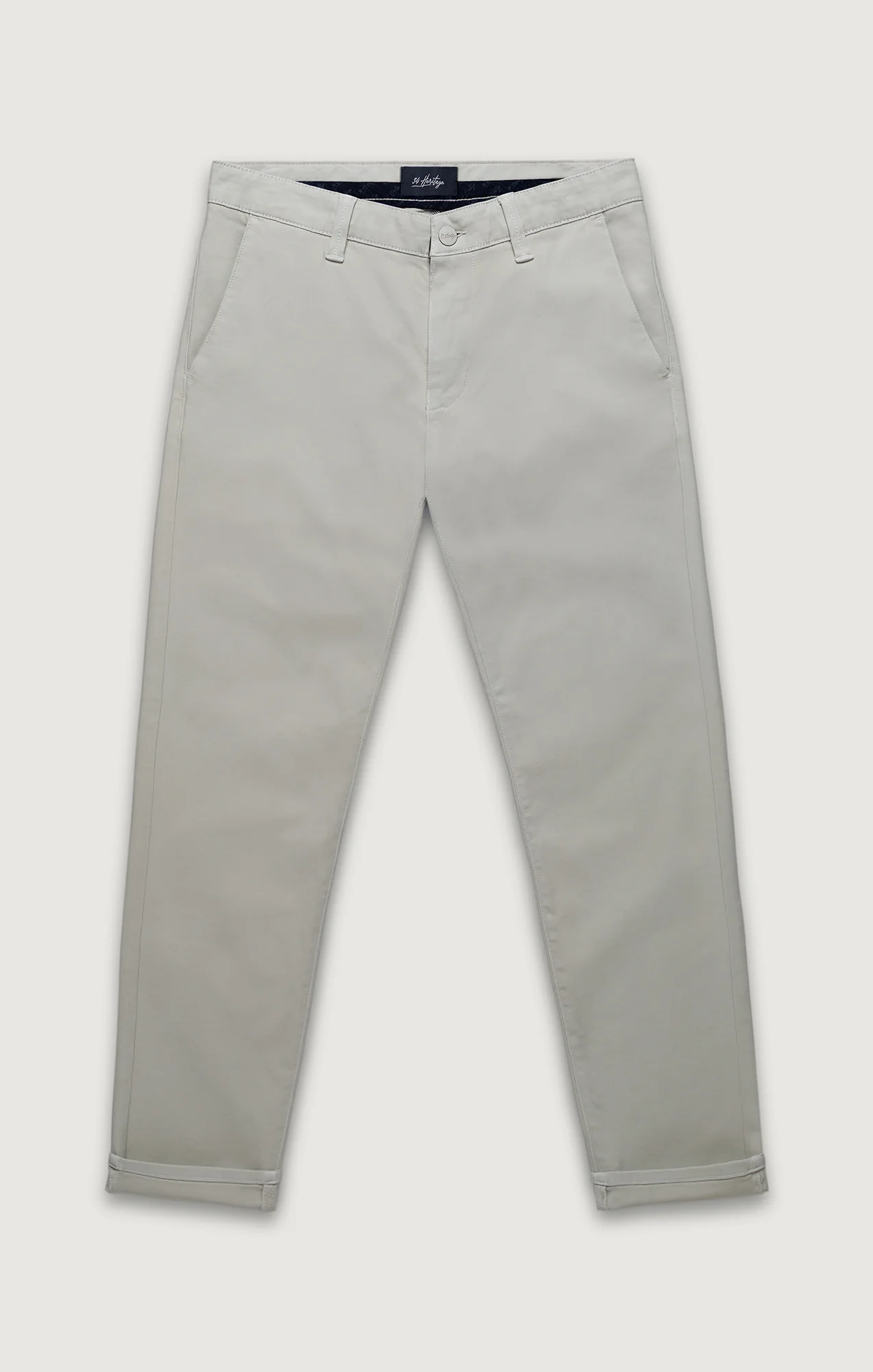 Verona Straight Leg Chino Pants In Glacier High Flyer - Image 7