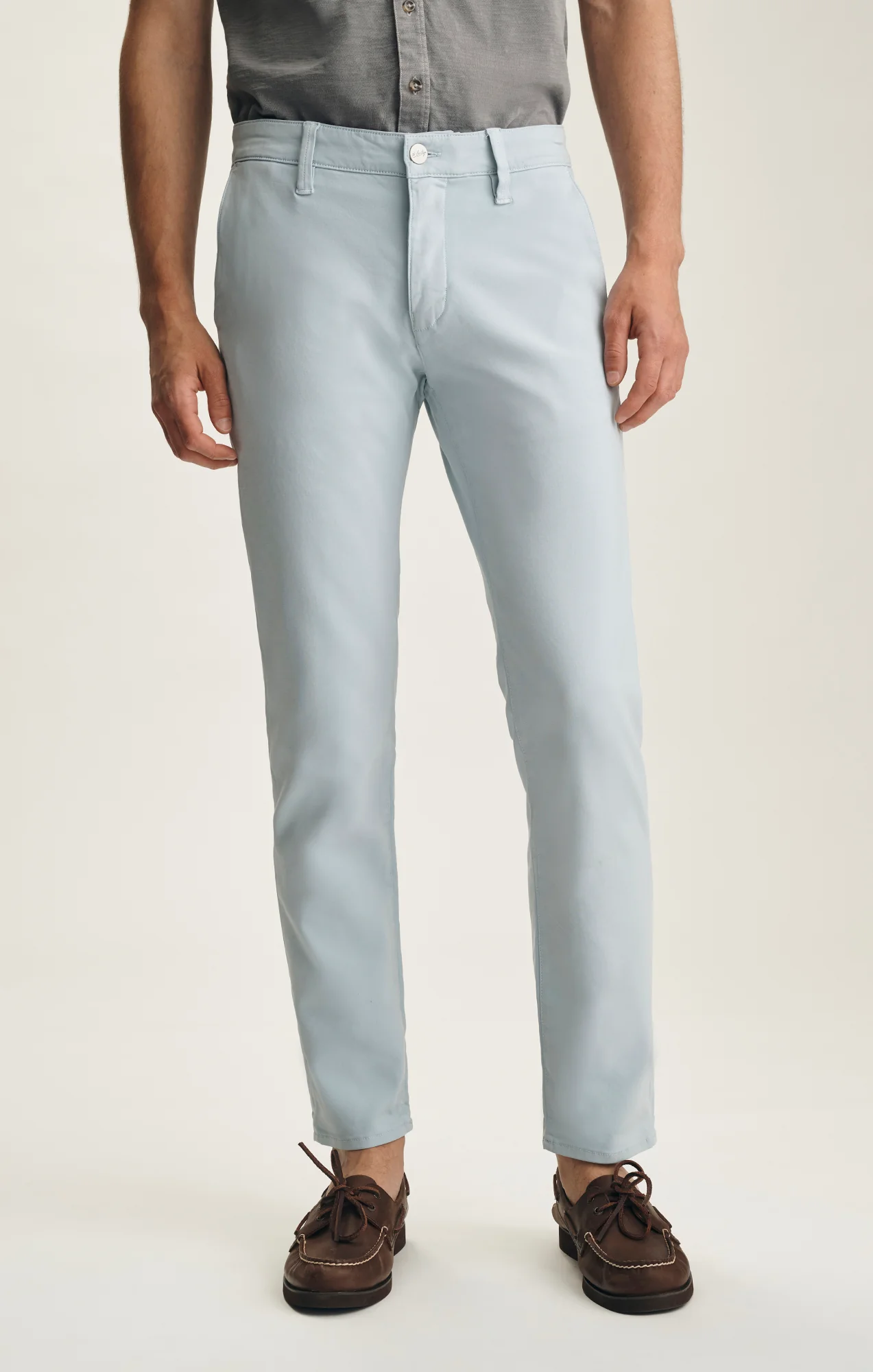 Verona Straight Leg Chino Pants In Mist High Flyer - Image 2